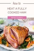 Pin for How to Heat a Fully Cooked Ham for Easter Dinner