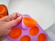removing molded candy melts for cocoa bombs